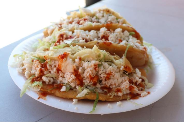 Quesadilla frita at El Capitalino Mx