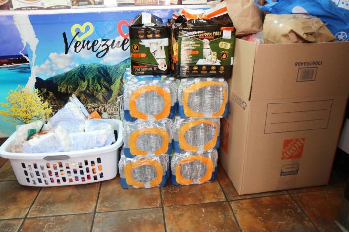 supplies like water supplies and puppy pads