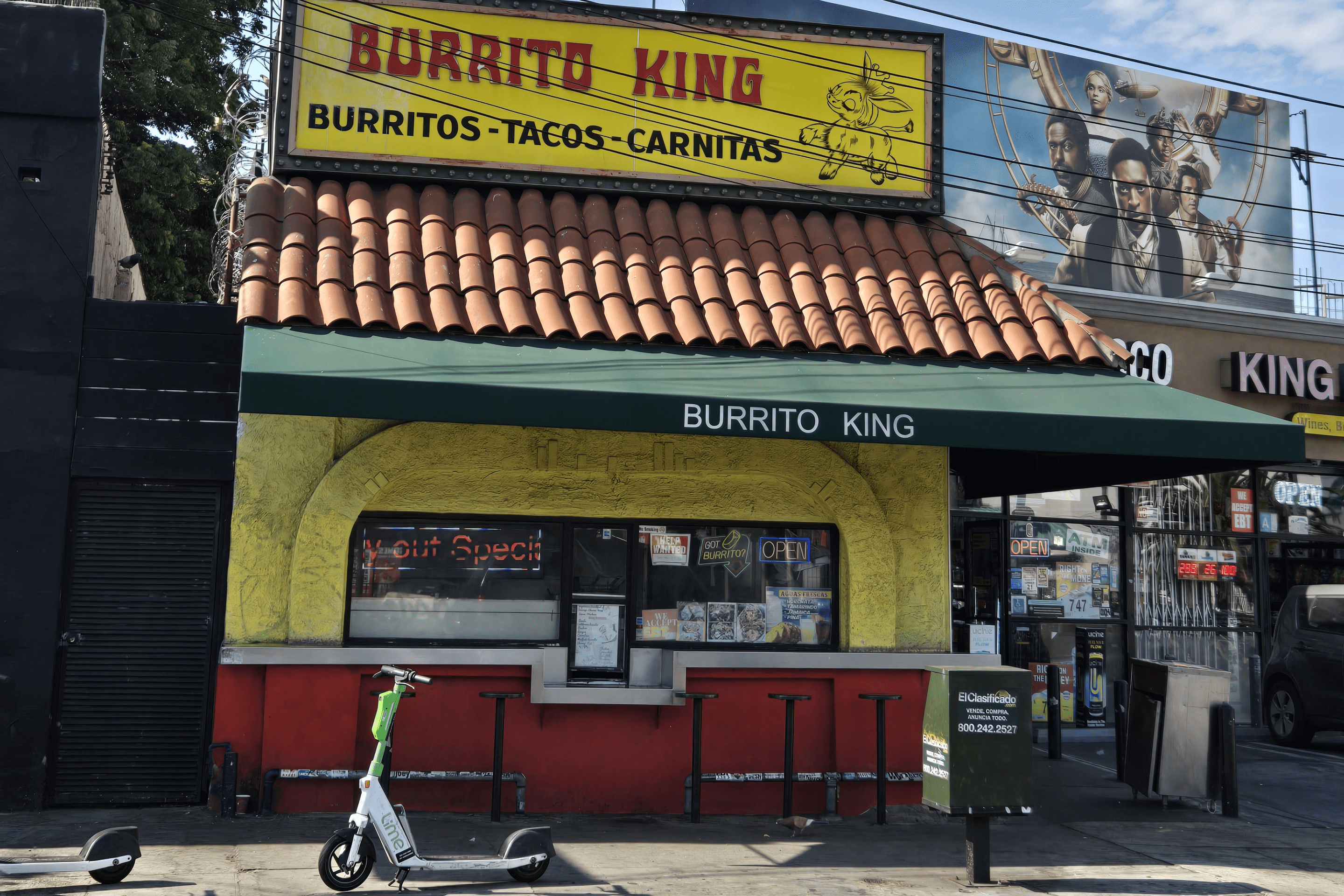 a burrito shack exterior
