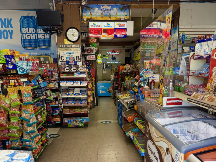 a corner store interior