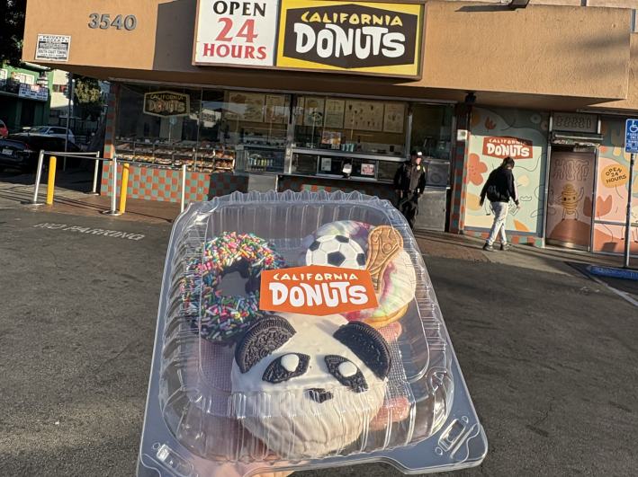a box of donuts