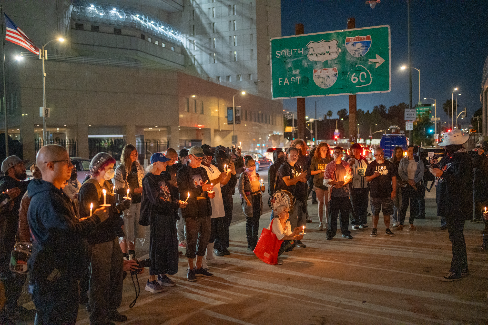 Community Members Hold Vigil for Houston Father Killed by ICE