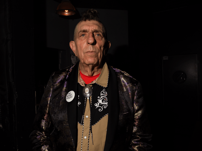 a man in a club