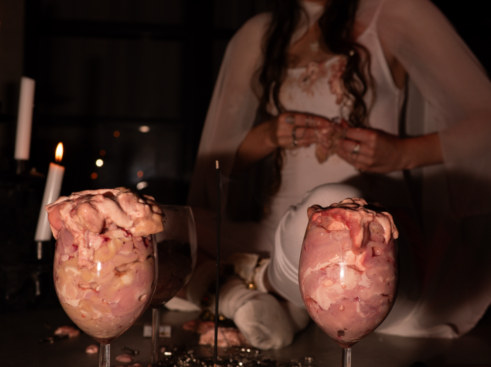 The brains a woman used to pin to herself
