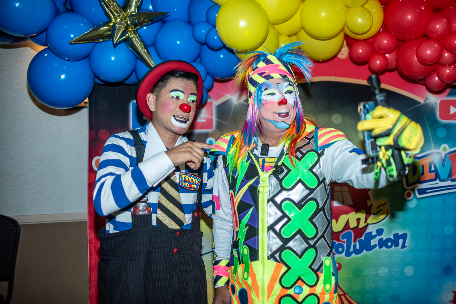 two clowns