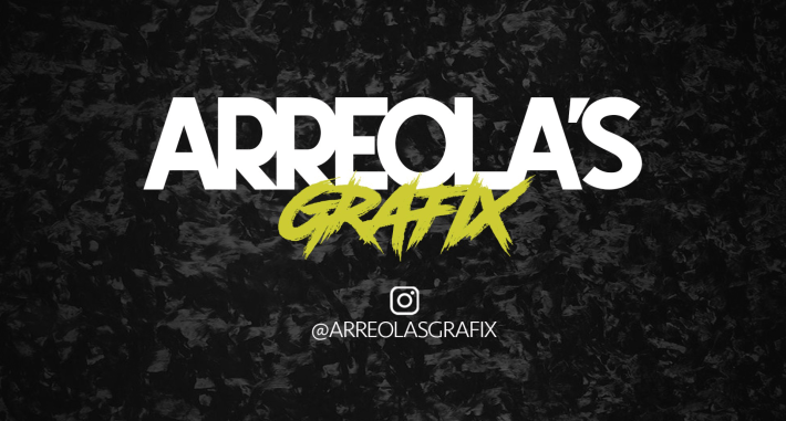 text saying "ARREOLA'S GRAFIX"