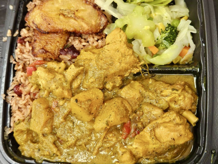 curried oxtail plate
