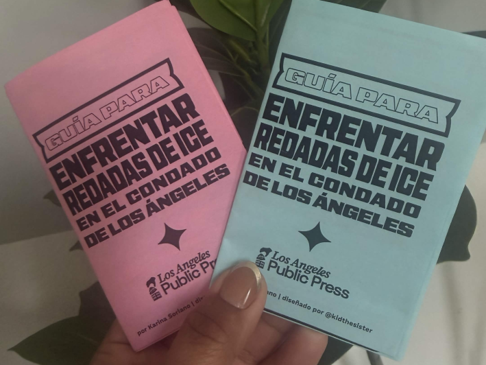 an artist's zine in Spanish