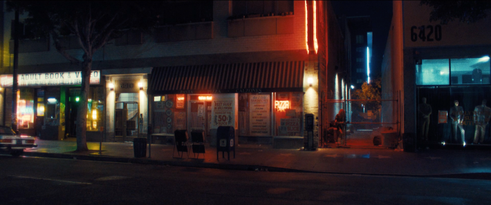 Maxine hits a dead end at Hollywood Boulevard.