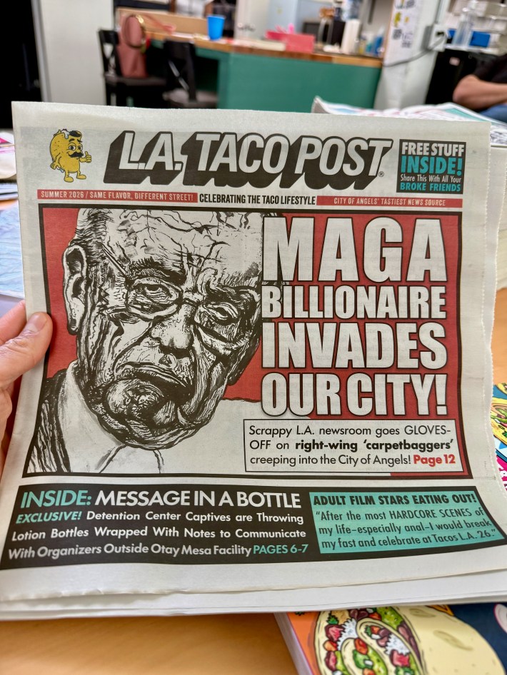 A sneak peek of our newsletter to promote our zine.