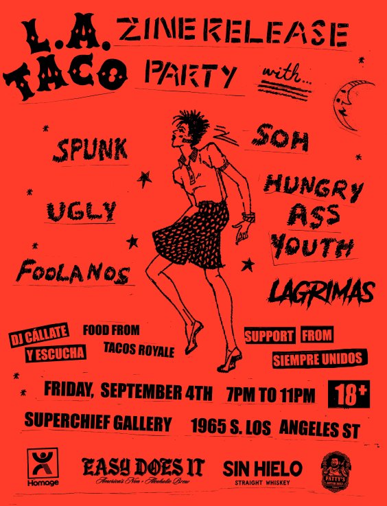 Here Are The Six L.A. Punk Bands Playing Our Zine Release Show On Friday