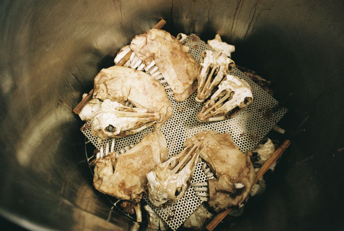 Steamed Hidalgo-style barbacoa at El Taurino.