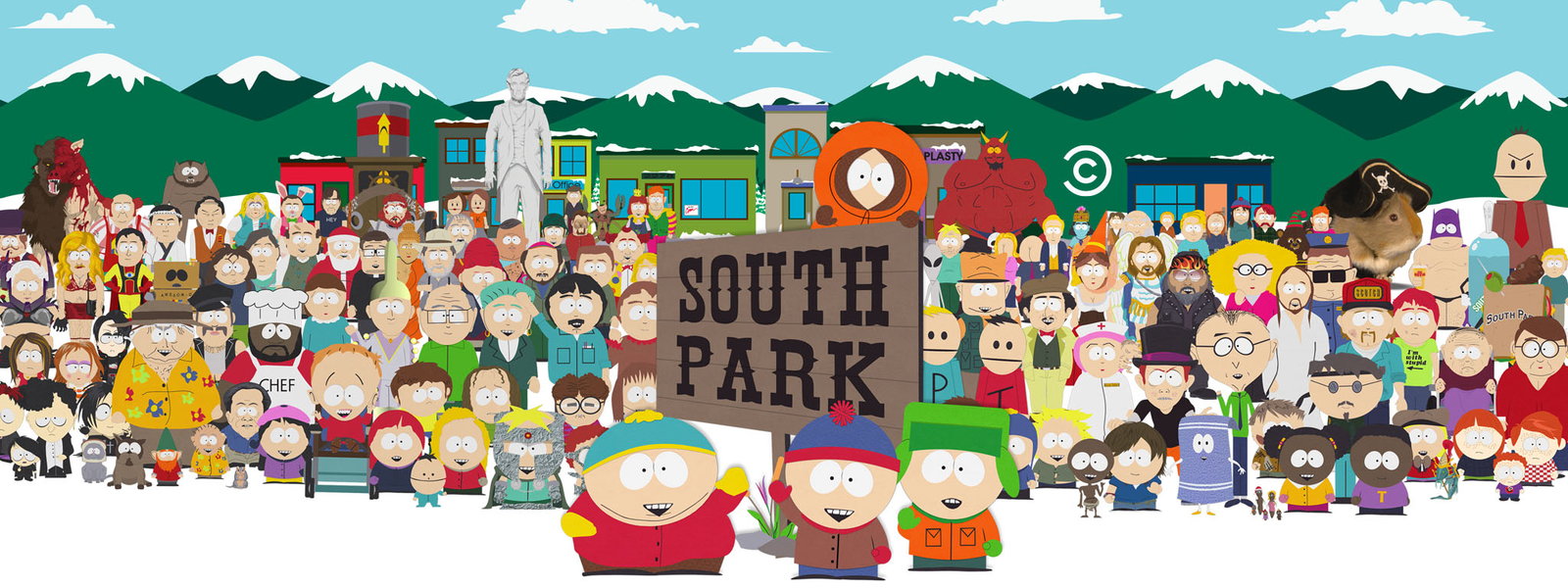 Probing South Park: View the Original Art From the Pilot Episode ~ L.A.  TACO, south park south park episode 