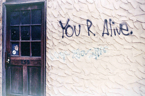 9-11 graffiti on 9-12