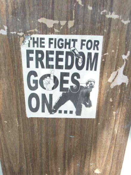 The Fight For Freedom Goes On