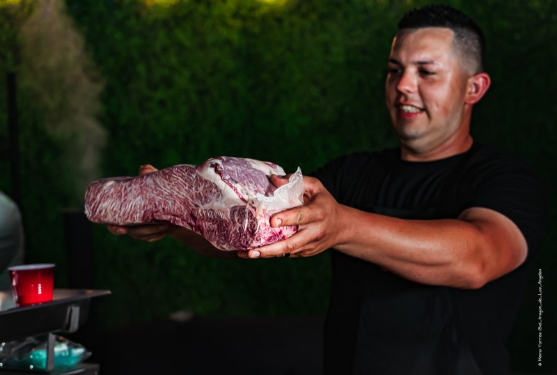 David Fuerte is the owner and butcher at La Carnicería Wagyu Meat Market.