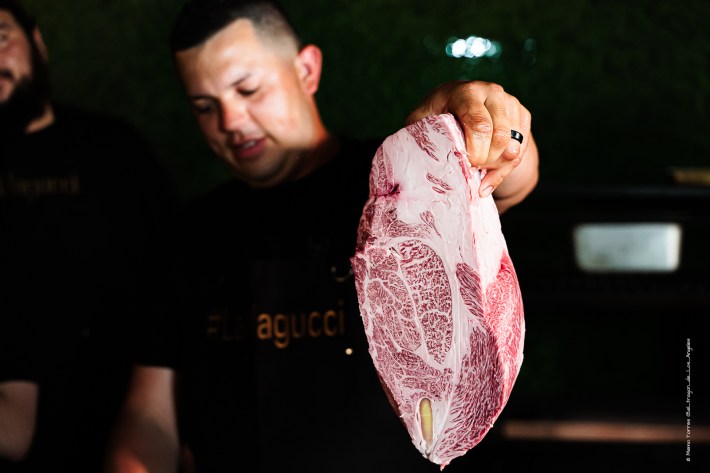 David Fuerte is the owner and butcher at La Carnicería Wagyu Meat Market.