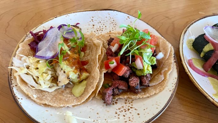 Tacos at Chulita with handmade tortillas de maíz. Photo by Memo Torres for L.A. Taco