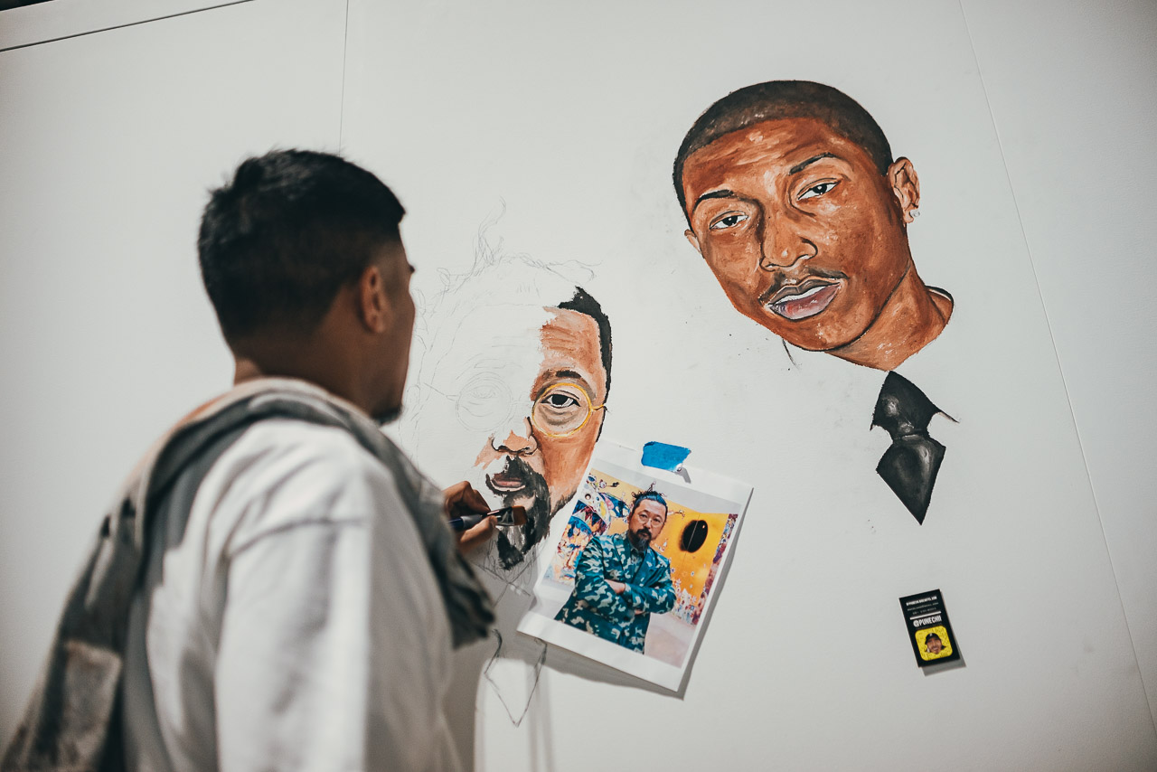 SPOTTED: Pharrell Williams & Takashi Murakami Attend Complex Con – PAUSE  Online