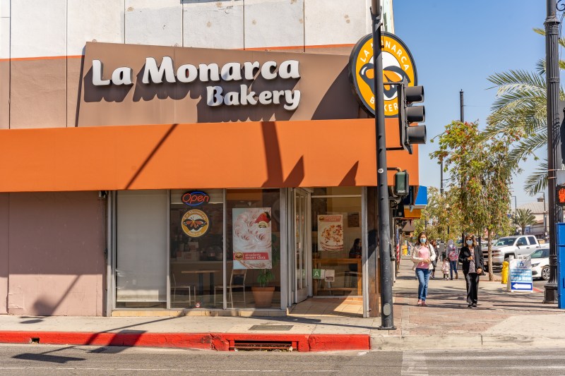 The original La Monarca Bakery.