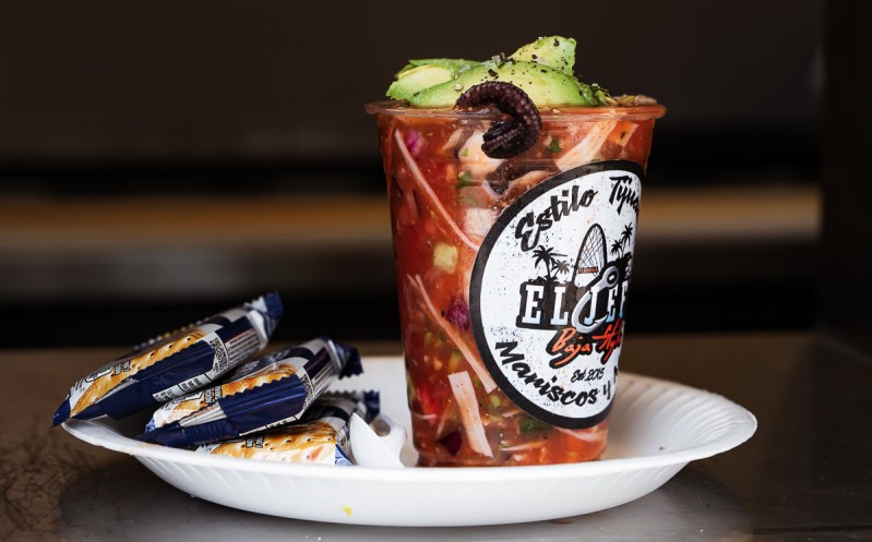 A coctel at El Jefe Baja Style.