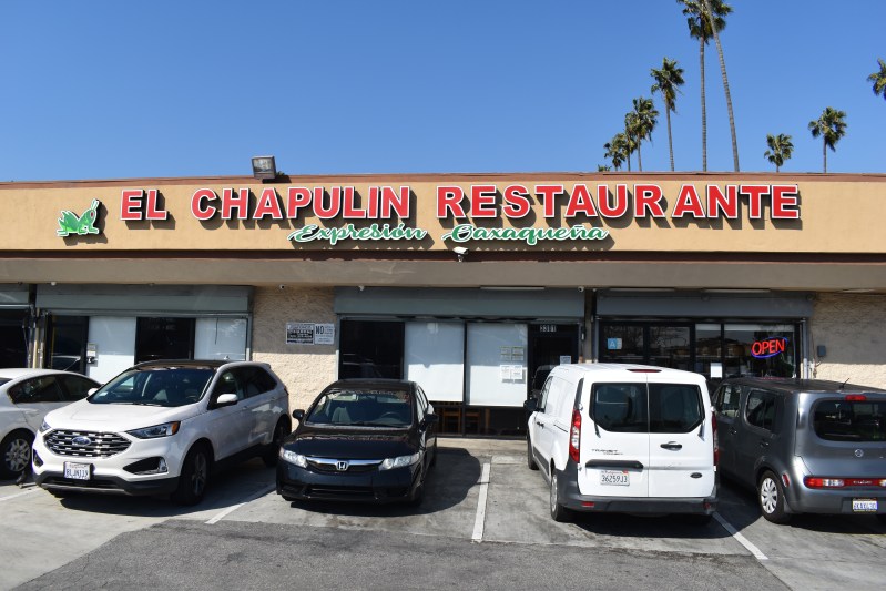 El Chapulín Restaurante. Photo by Guadalupe Perez.