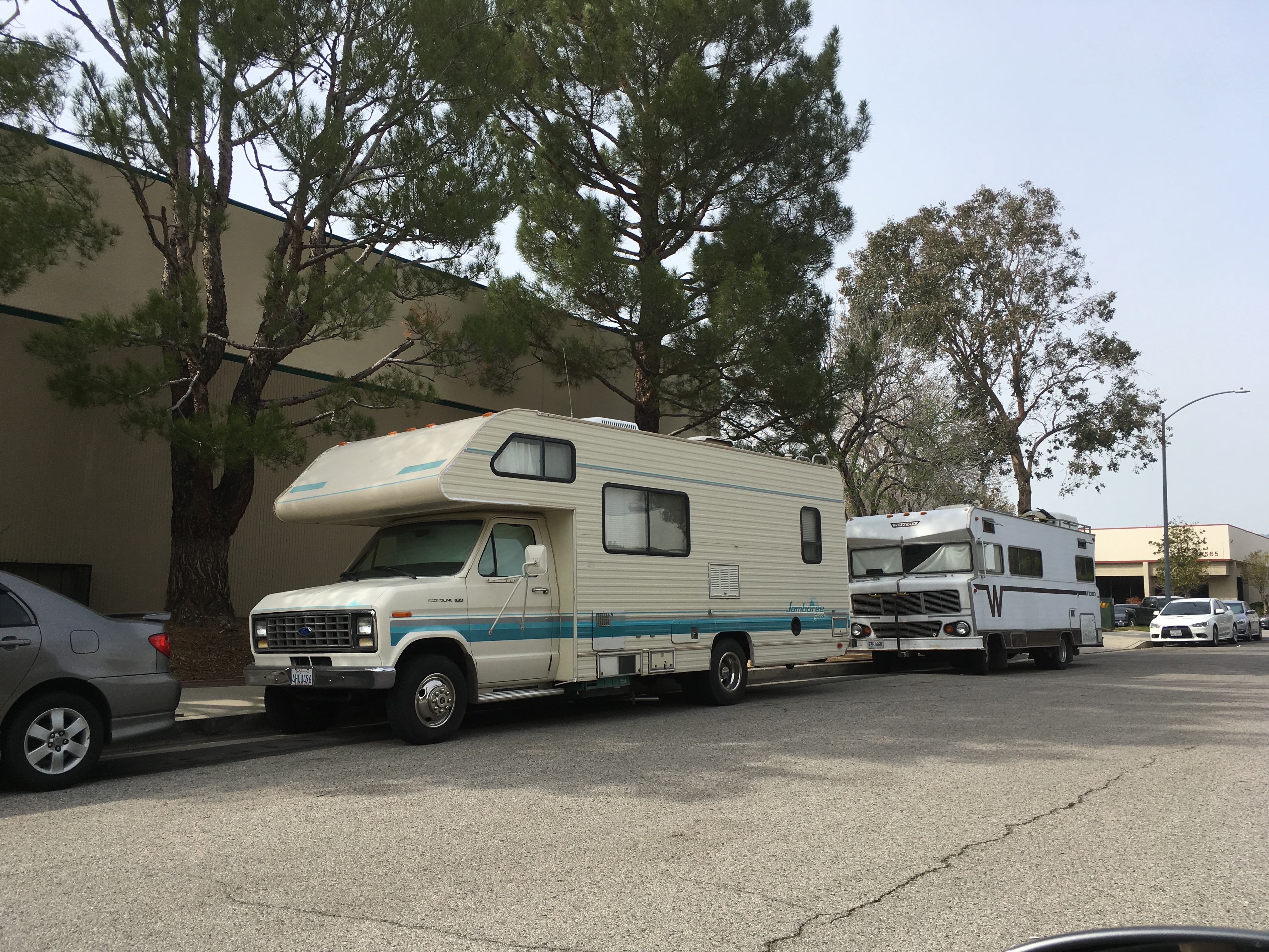 PROVISIONAL MOTORHOME PARKING