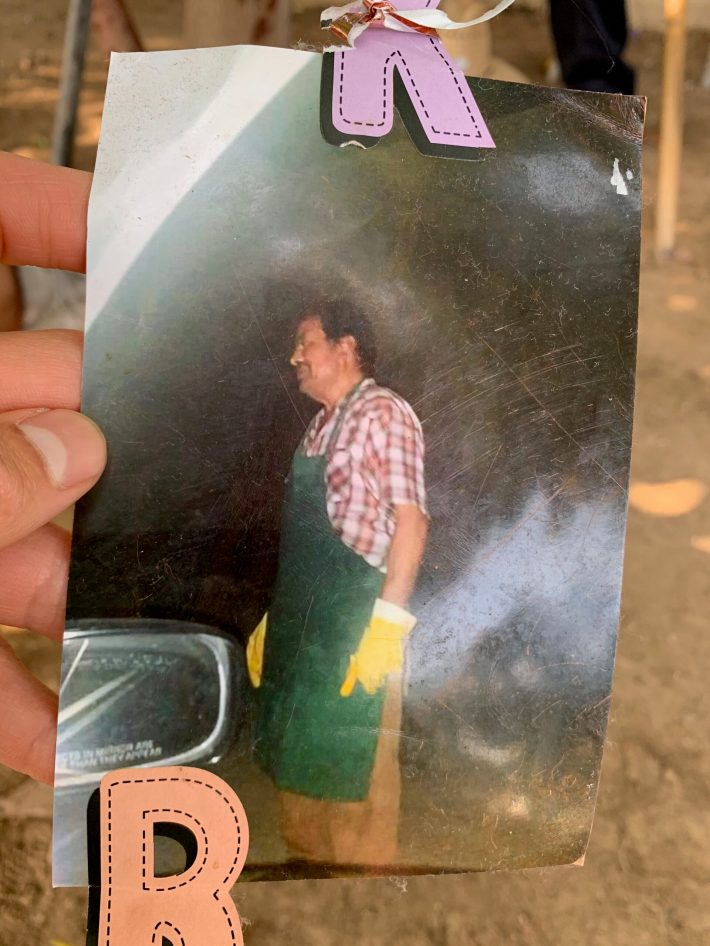 An old photo of Arturo Soto when he was a dishwasher. Photo by Javier Cabral.