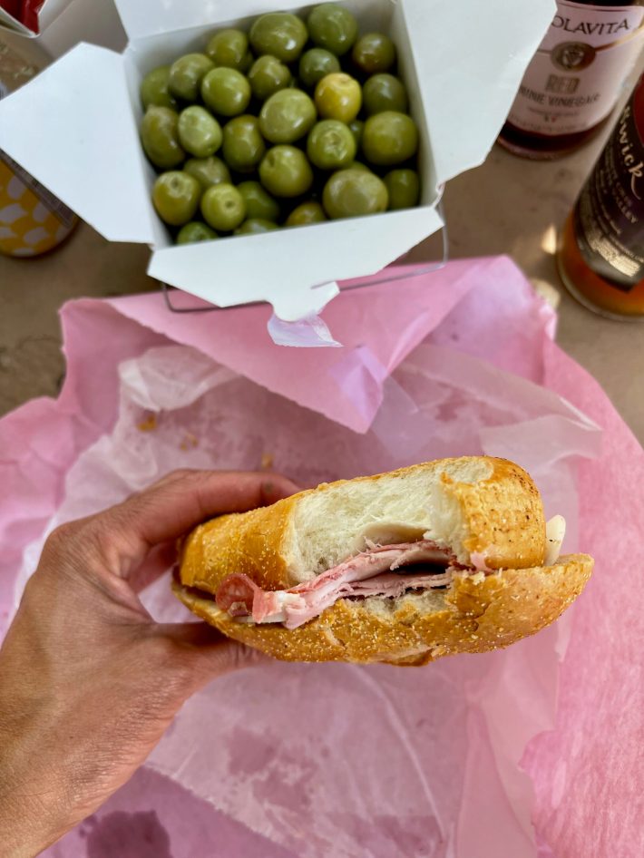 roma market's deli sandwich