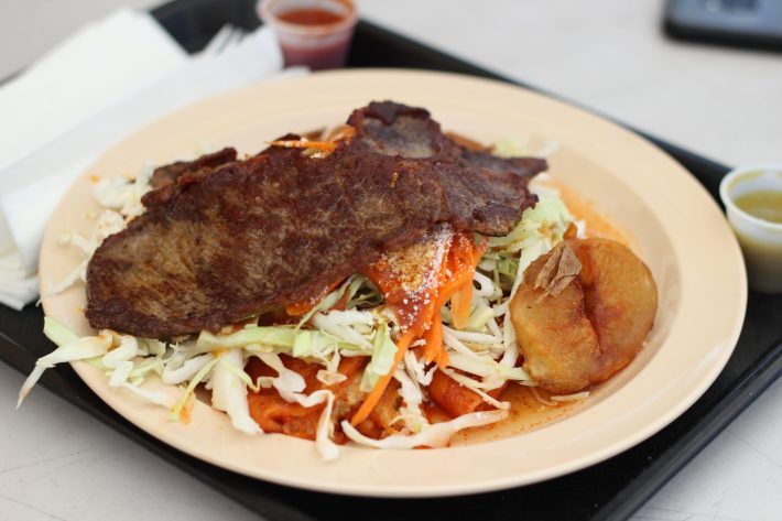 Enchiladas estilo Michoacán.