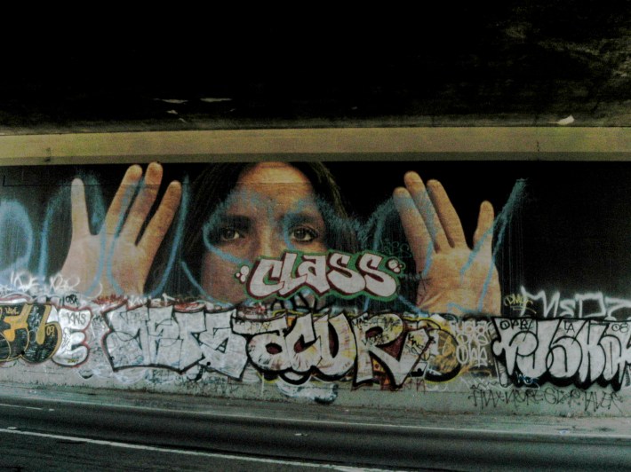 Graffiti Under 101 Freeway