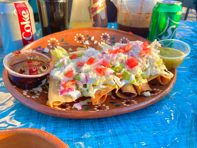 Tacos Dorados at Patata Street