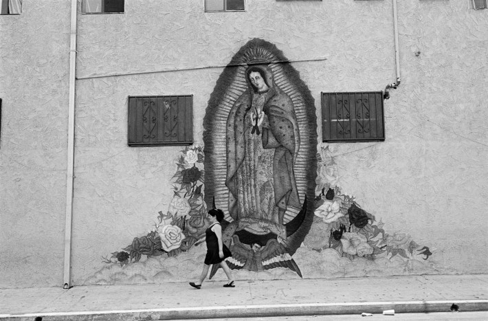 The Virgin de Guadalupe.South Central, Los Angeles CA, 1992