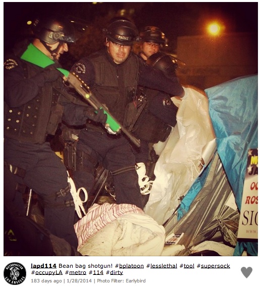 LAPD occupy