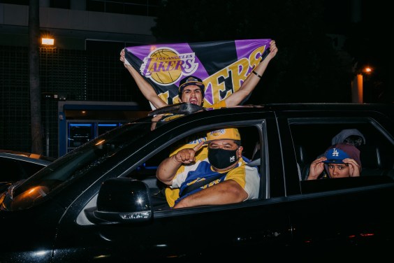 He Went To Celebrate The Lakers Win. And Came Home With His Arm Broken By LAPD.