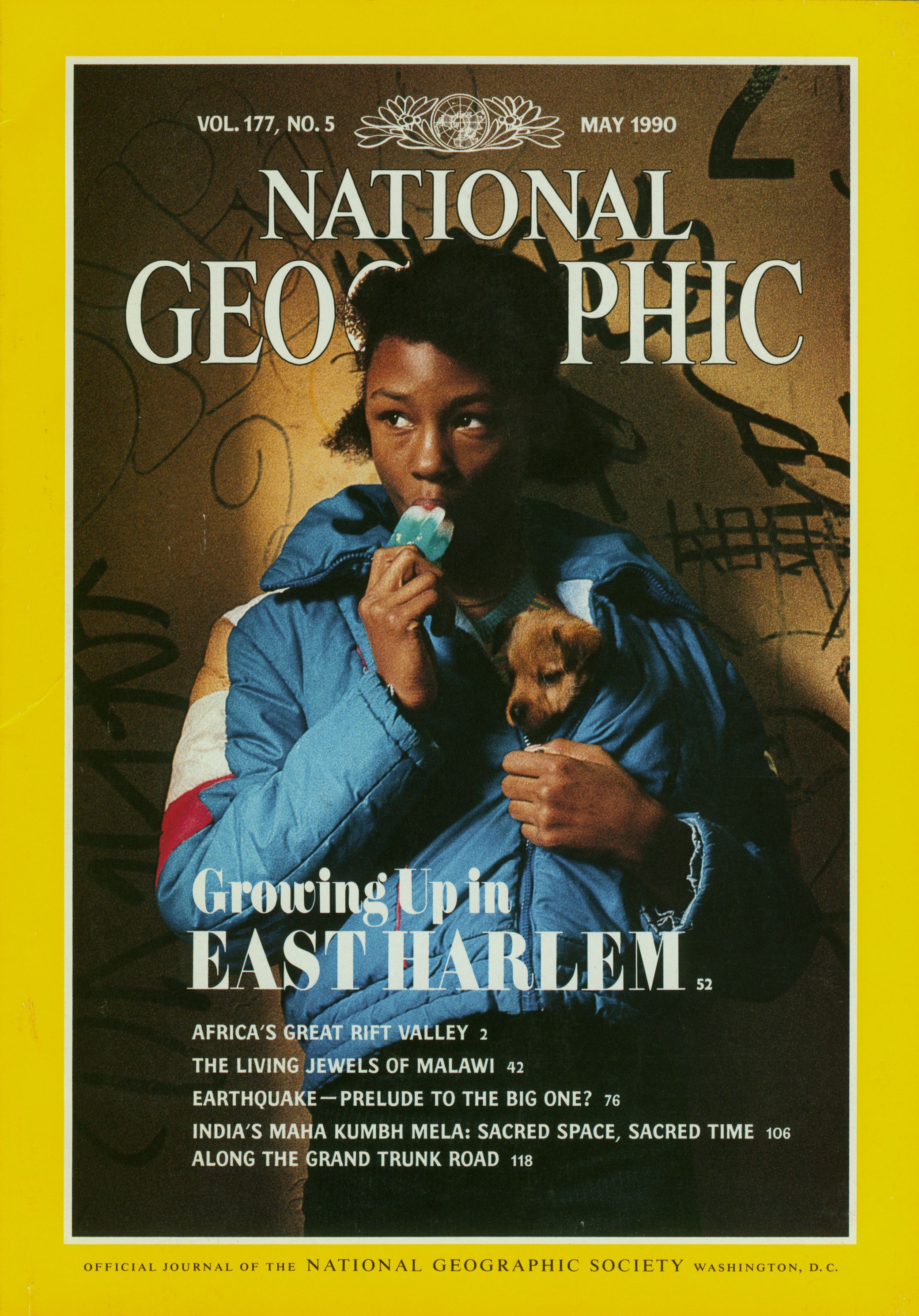 May 1990 National Geographic cover