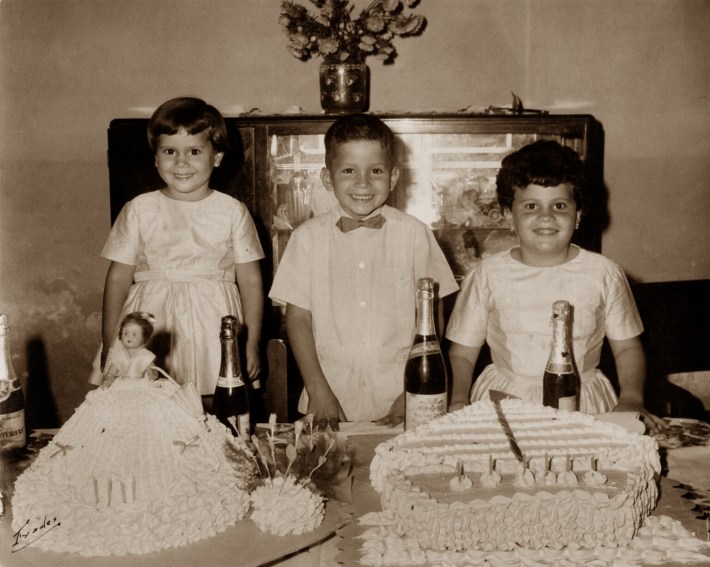 Old Porto's Bakery family pictures. Photo courtesy of Porto's Bakery.