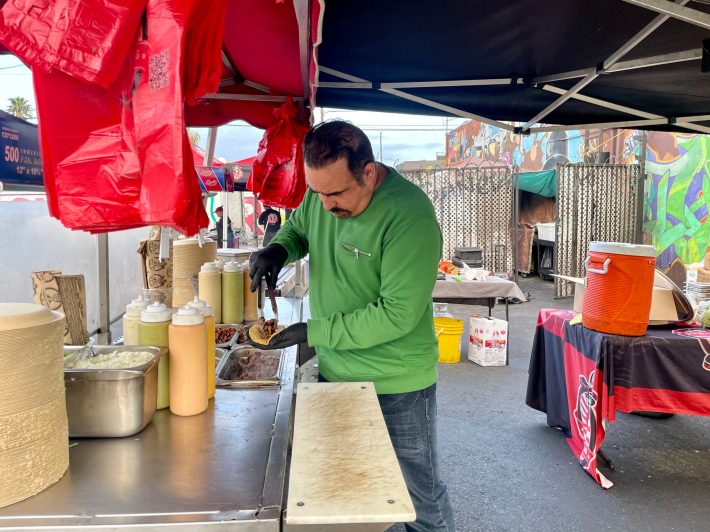 Danny Rodgriguez of Pablito's Tacos. Photo by Angela Burgos for L.A. TACO.