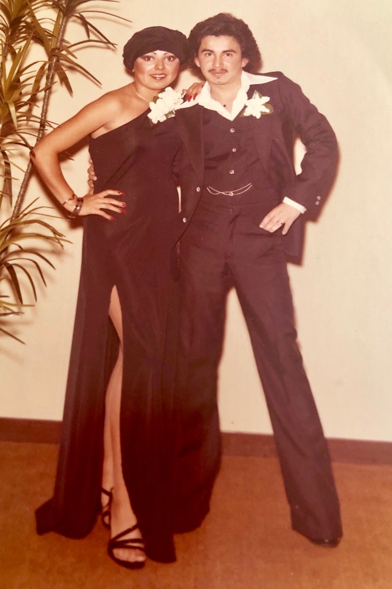 James Rojas (right) grew up attending and hosting disco parties in East L.A. Photo courtesy of James Rojas.