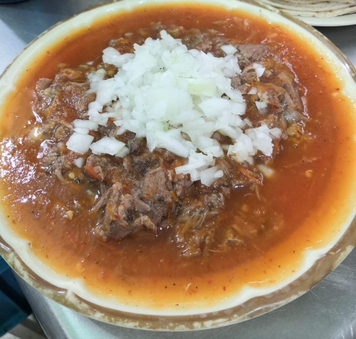 Birria de borego from Birriería El Lago Azul in Aguascalientes/Facebook.