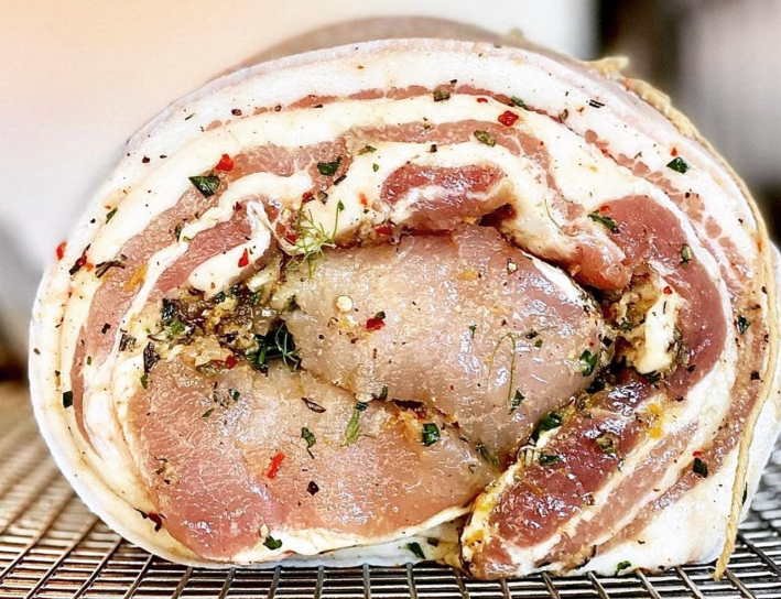 porchetta pork meat