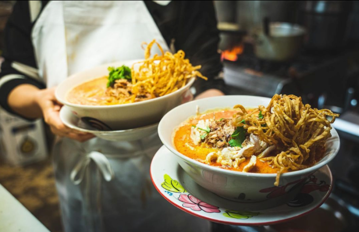 khao soi photo via Chiang Rai Thai Street Food