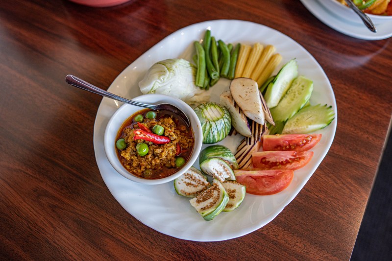 Prahok Ktis dip from Sophy's Cambodian Food.