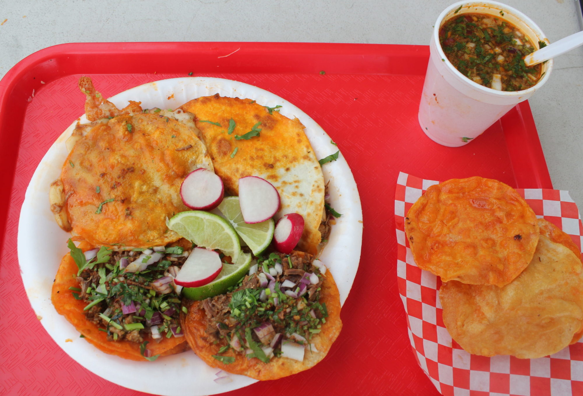 Teddy's Red Tacos. Photo from L.A. TACO archives.