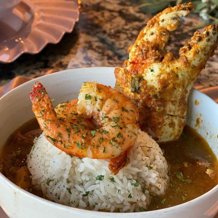 Gumbo at The Boujie Crab. Photo via The Boujie Crab.