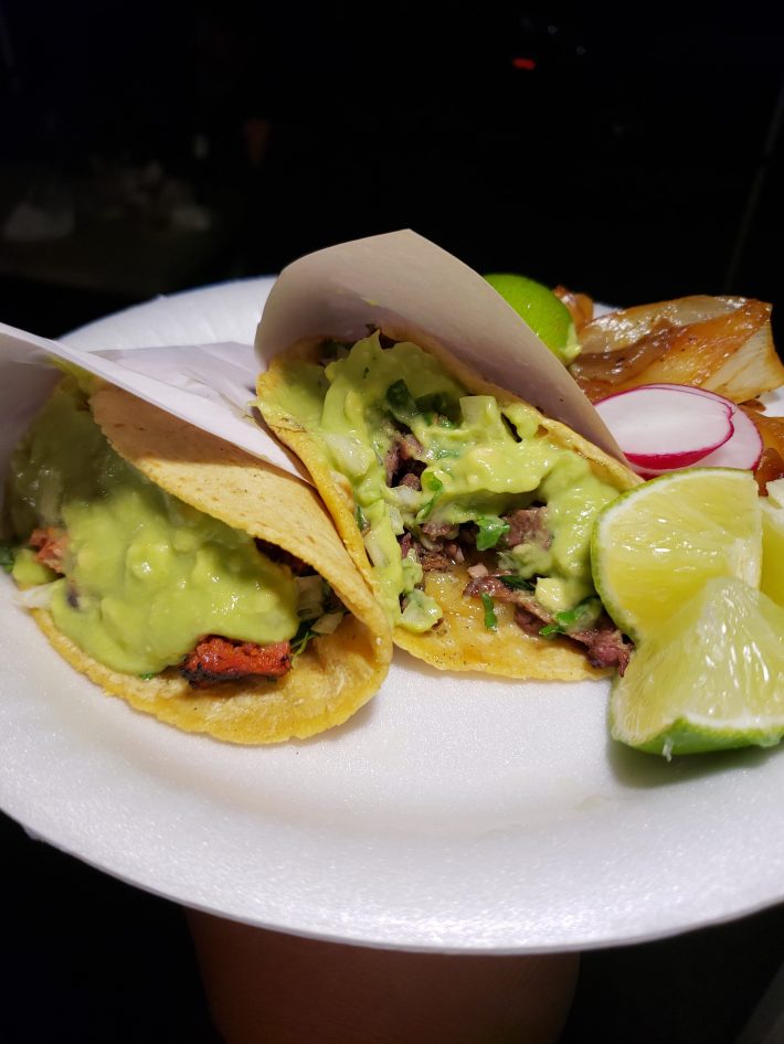 Tacos at Taquería San Miguel. Photo from the L.A. TACO archives.