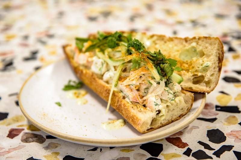 Uptown Provisions' "Aguachile Banh Mi."