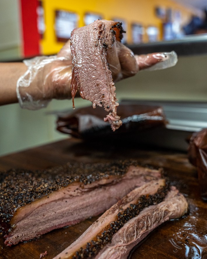 Halal beef brisket.