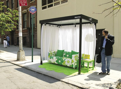 Bus Shelter ad by IKEA