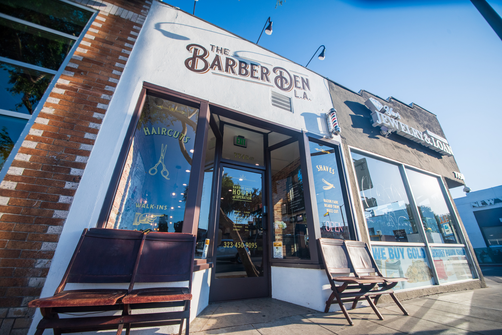 Barber Shop in West Hollywood - The Barber Den LA